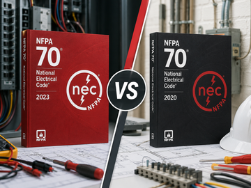 NEC 2023 vs. NEC 2020: A Side-by-Side Comparison
