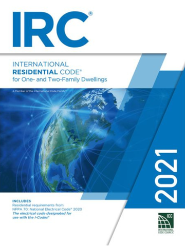 IRC 2021 International Residential Code (9781609839574)
